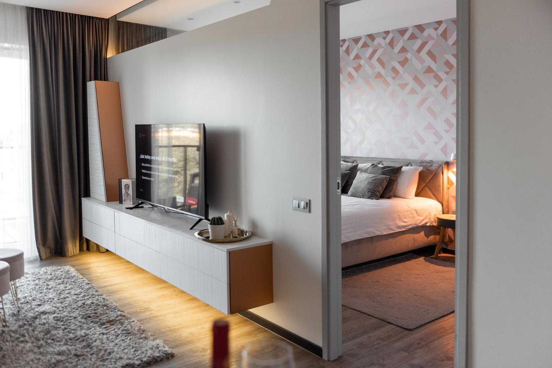 Bright Kaunas Apartment With Castle View Zewnętrze zdjęcie